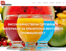 Tablet Screenshot of mtrading-bg.com